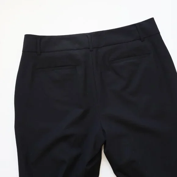 BANANA REPUBLIC Size 8 Black Dress Pants Trousers Martin Fit Slacks - Picture 5 of 5